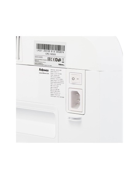 DESTRUCTORA FELLOWES LX221 CORTE 20H P5 CLIPS GRAPAS TARJETAS 30L BL.