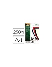 TAPA ENCUADERNACION FELLOWES A4 CARTON BRILLO BL. 250GR.PK.100 UD. 2