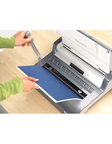 ENCUADERNADORA ESP.WIRE FELLOWES QUASAR DOBLE ESP.15H.A4