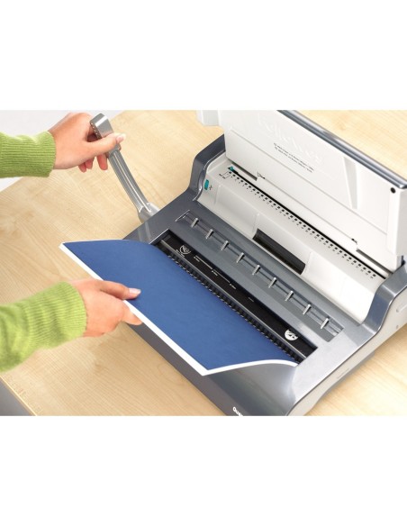 ENCUADERNADORA ESP.WIRE FELLOWES QUASAR DOBLE ESP.15H.A4