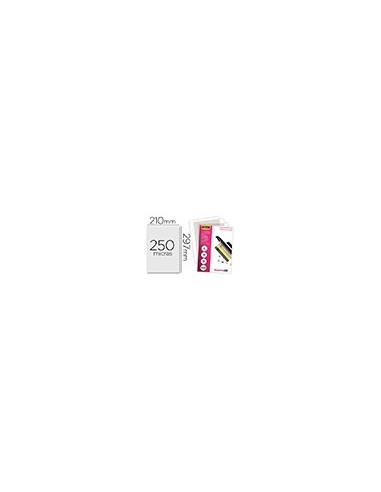 BOLSA DE PLASTIFICAR FELLOWES BRILLO DIN A4 250 MC PACK DE 100 UD