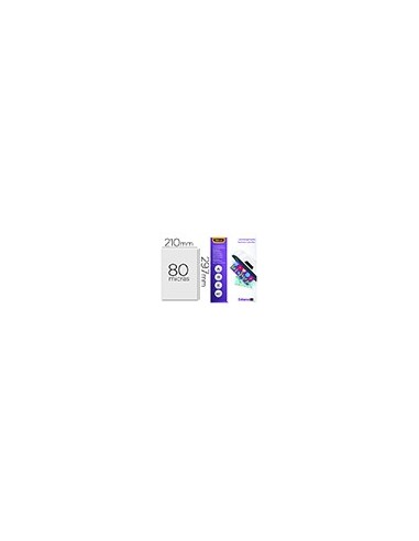 BOLSA DE PLASTIFICAR FELLOWES MATE DIN A4 80 MICRAS PACK 100 UNIDADES