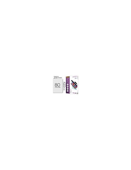 BOLSA DE PLASTIFICAR FELLOWES BRILLO DIN A3 80 MICRAS PACK 100 UD.