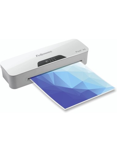 PLASTIFICADORA FELLOWES PIXEL A4 2 RODILLOS ANTIATASCO AUTO 125 MC