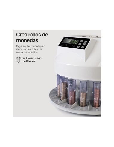 CONTADOR CLASIFICADOR MONEDAS SAFESCAN 1200/500 BILLETES/MONEDAS/MIN