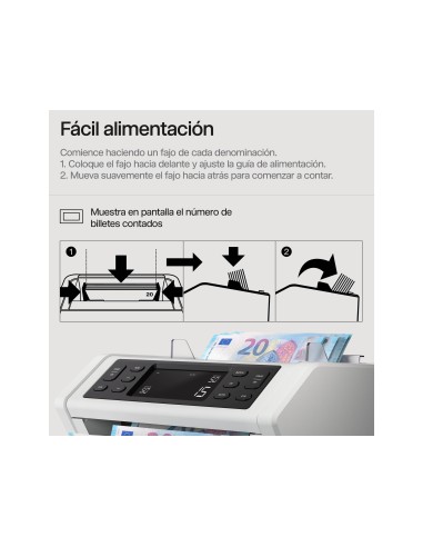 CONTADOR BILLETES SAFESCAN 2210 DETECCION ULTRAVIO. 1000 BILLETES/MIN