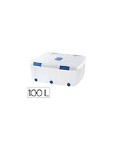 CONTENEDOR PLASTICO PLASTICFORTE 100LT.N 15 TPTE.T.330X800X600 MM 2