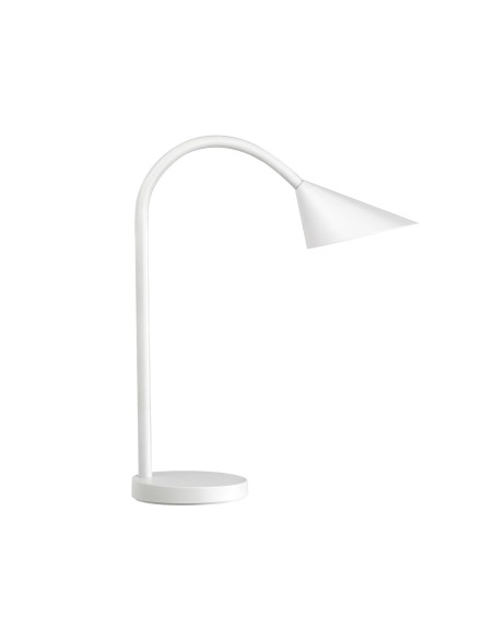 LAMPARA DE ESCRITORIO UNILUX SOL LED 4W BRAZO FLEXIBLE ABS Y METAL B
