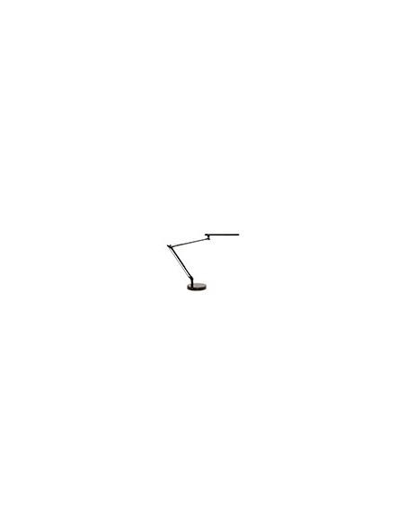 LAMPARA UNILUX MAMBO LED 5,6W DOBLE ARTICULADO ABS AL.NG. BASE 19 CM