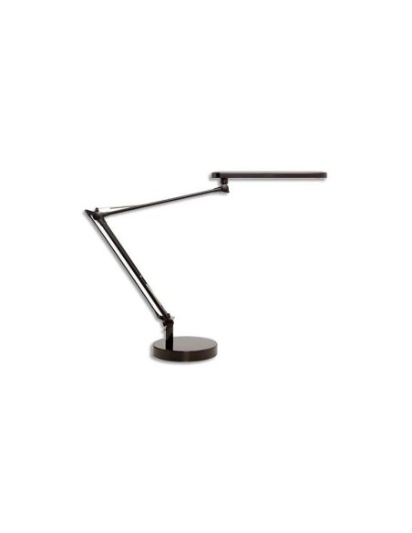 LAMPARA UNILUX MAMBO LED 5,6W DOBLE ARTICULADO ABS AL.NG. BASE 19 CM