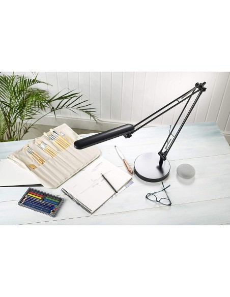 LAMPARA DE ESCRITORIO UNILUX MAMBO LED 5,6W DOBLE BRAZO ARTICULADO A