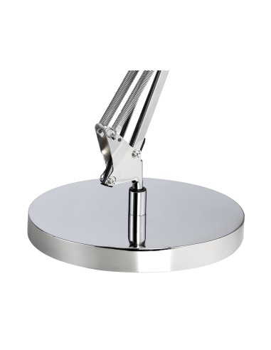 LAMPARA UNILUX SUCCESS 80 LED ARTICULADO CROMADO 40X40 CM BASE 20 CM
