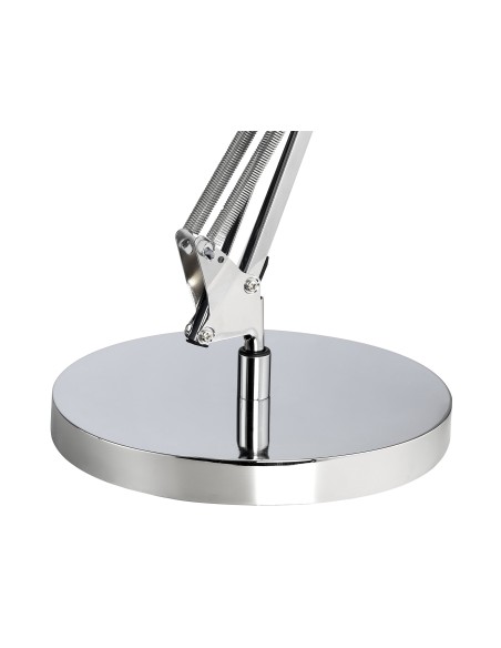 LAMPARA UNILUX SUCCESS 80 LED ARTICULADO CROMADO 40X40 CM BASE 20 CM