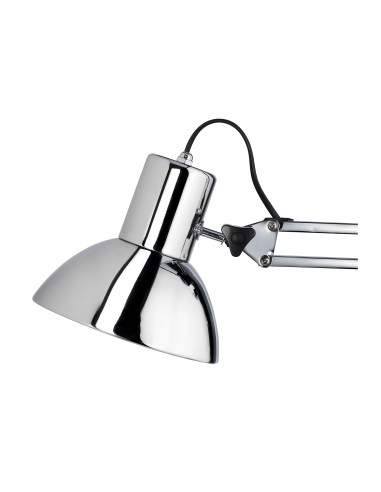 LAMPARA UNILUX SUCCESS 80 LED ARTICULADO CROMADO 40X40 CM BASE 20 CM