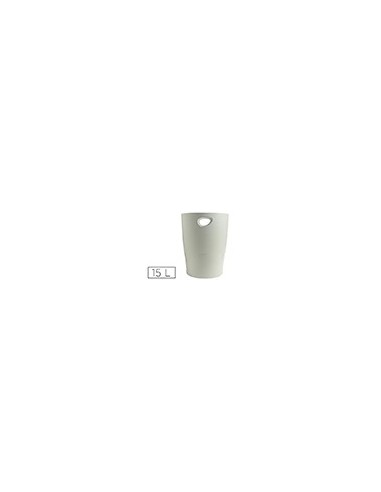 PAPELERA PLASTICO 15 LITROS EXACOMPTA GR. ECO