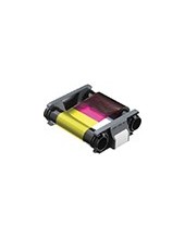PACK CONSUMIBLE IMPRESORA BADGY 100 IMPRESIONES CINTA COLOR,100 TAR 2