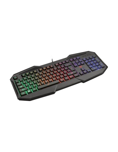 TECLADO TRUST GXT 830-RW AVONN GAMING RAINBOW USB 2.0 1,4 M