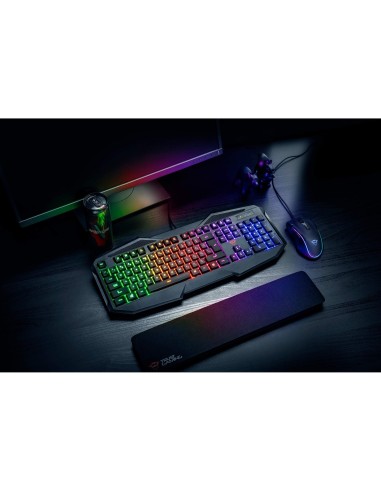TECLADO TRUST GXT 830-RW AVONN GAMING RAINBOW USB 2.0 1,4 M