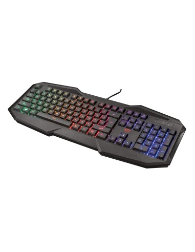 TECLADO TRUST GXT 830-RW AVONN GAMING RAINBOW USB 2.0 1,4 M