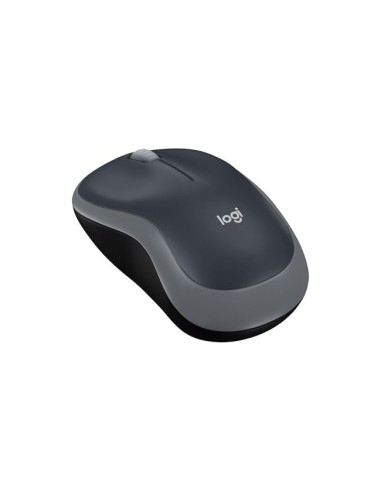 RATON LOGITECH OPTICO INALAMBRICO NANO RECEPTOR M185 GRIS  910-002235