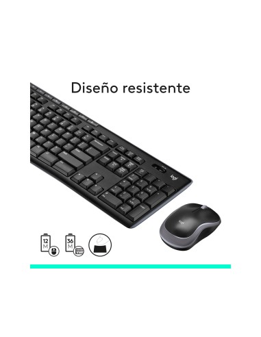 TECLADO+RATON LOGITECH MK270 INALAMBRICO NG. 920-004513