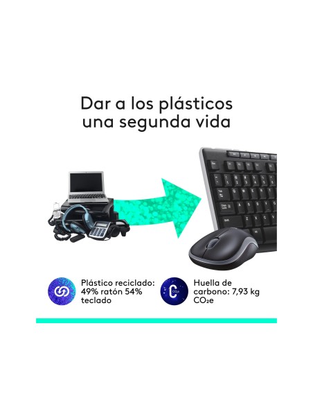TECLADO+RATON LOGITECH MK270 INALAMBRICO NG. 920-004513