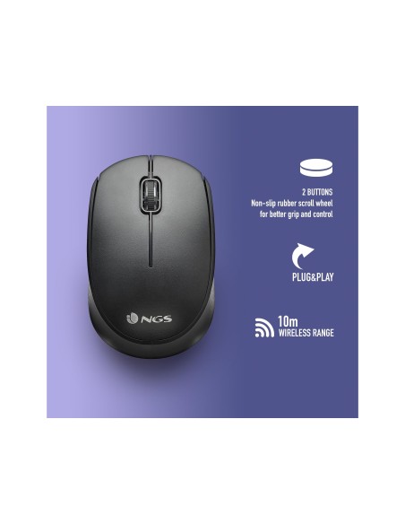 SET TECLADO RATON NGS ALLURE MULTIME INALAMBRICO USB NANO 2,4 GHZ NG.