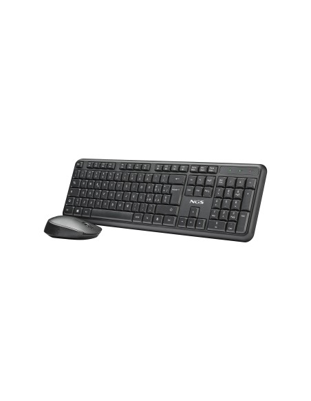 SET TECLADO RATON NGS ALLURE MULTIME INALAMBRICO USB NANO 2,4 GHZ NG.