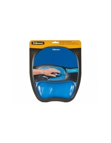 ALFOMBRILLA FELLOWES REPOSAMUÑECAS MEMORY FOAM AZ. 230X196X20MM