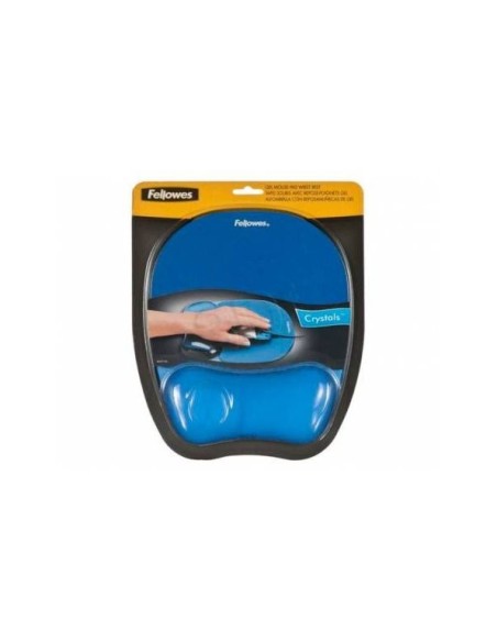ALFOMBRILLA FELLOWES REPOSAMUÑECAS MEMORY FOAM AZ. 230X196X20MM