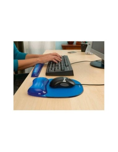 ALFOMBRILLA FELLOWES REPOSAMUÑECAS MEMORY FOAM AZ. 230X196X20MM