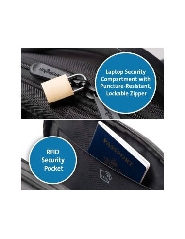 MOCHILA PORTATIL EXECUTIVE 2.0 BUSINESS 14" NG. 450X385X120MM
