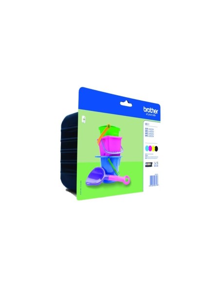 LC-221VALBP CARTUCHO BROTHER RAINBOW PK. 260 PG.