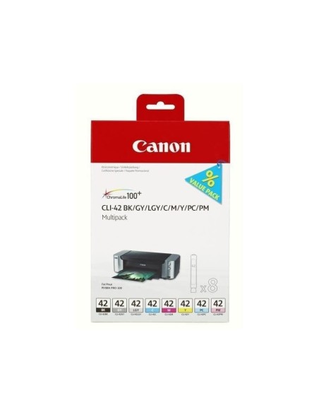 6384B010 CARTUCHO CANON CLI-42 MULTIPACK 8 COL. 300 PG.