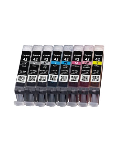 6384B010 CARTUCHO CANON CLI-42 MULTIPACK 8 COL. 300 PG.