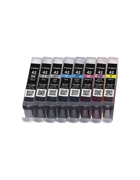 6384B010 CARTUCHO CANON CLI-42 MULTIPACK 8 COL. 300 PG.