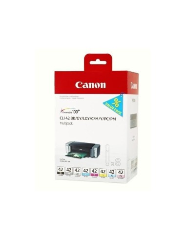6384B010 CARTUCHO CANON CLI-42 MULTIPACK 8 COL. 300 PG.
