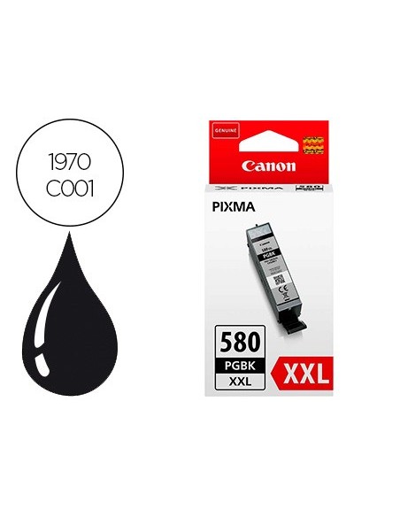1970C001 CARTUCHO CANON 580 XXL PIXMA NG.600 PAG