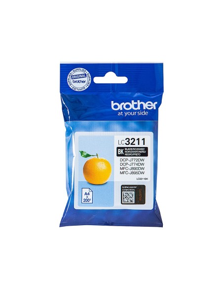 LC-3211BK CARTUCHO BROTHER NG. 200 PG.