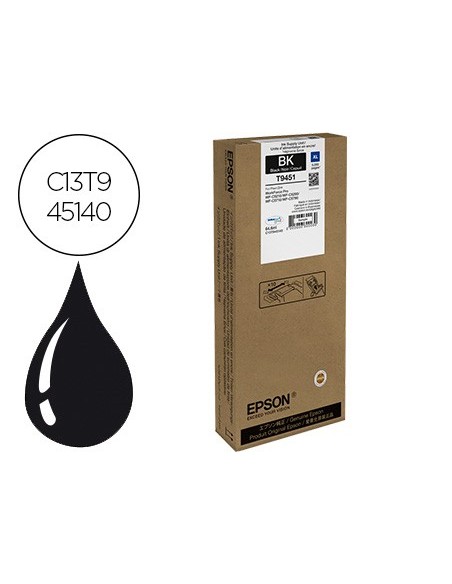C13T945140 CARTUCHO EPSON T9451 WF-C5210DW T945 NG. 5000 PG.