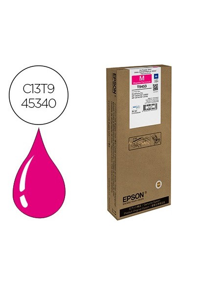 C13T945340 CARTUCHO EPSON T9453 WF-C5210DW T945 MAG. 5000 PG.