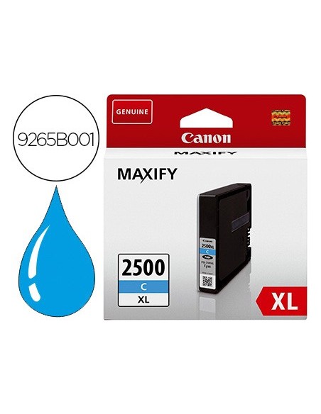 9265B001 CARTUCHO CANON PGI 2500 XL MAXIFY CIAN 1755 PG.