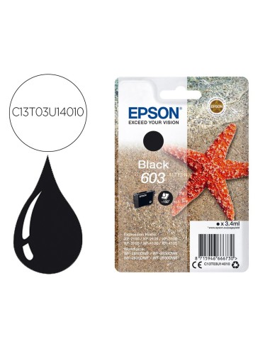 C13T03U14010 CARTUCHO EPSON XP-2100 603 NG.150 PG.