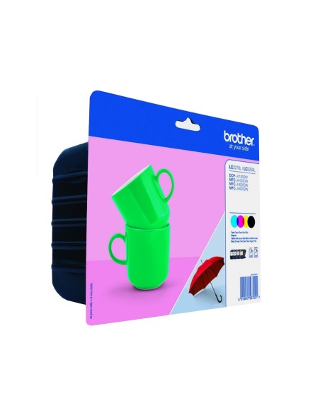 LC-227XLVALBP CARTUCHO BROTHER RAINBOW PK. ALTA CAP. 1200 PG.