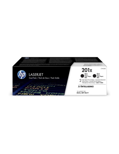 CF400XD TONER HP 201X NG.PACK 2 UD.2800 PG.