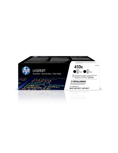 CF410XD TONER HP Nº 410X NG. PK. 2UD. 6500 PG.