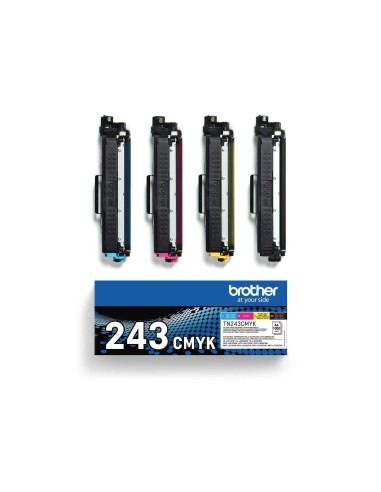 TN-243CMYK TONER BROTHER RAINBOW PK. 1000 PG.