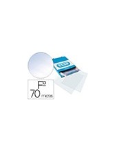 FUNDA MULTITALADRO ELBA STANDARD FOLIO 70 MICRAS CRISTAL 100 UD. 2