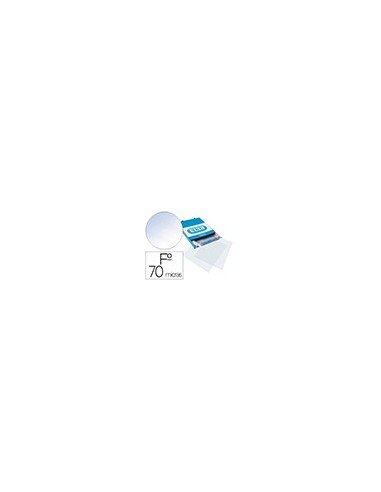 FUNDA MULTITALADRO ELBA STANDARD FOLIO 70 MICRAS CRISTAL 100 UD.