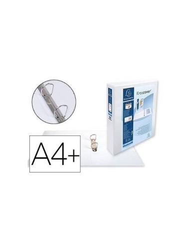 CARPETA EXACOMPTA 2 ANILLAS 40MM A4+ CARTON FORRADO PP. PERSO.3 BOL.